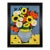 Colorful Floral Still Life Impasto Painting on Canvas — Signed “Kel” For Sale