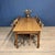 Old oak cafe table originating from the Netherlands, circa 1950. We have structurally restored, cleaned, and finished this...