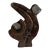 Late 20th Century Authentic Fossilized Ammonite Sculpture For Sale