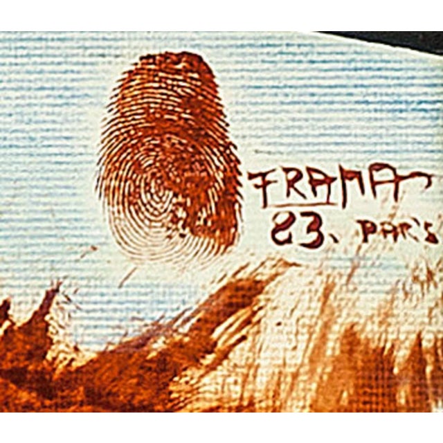 Heinrich Maryan Frama, Untitled, Nude Surreal Figure in a Landscape, 1983 For Sale - Image 4 of 4