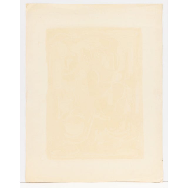 Sky Blue Albert Gleizes Futuristic Composition Screenprint For Sale - Image 8 of 8