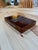 Vintage Italian Burl Wood and Chrome Decorative Box For Sale - Image 4 of 8