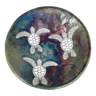 Vintage Raku Bowl For Sale