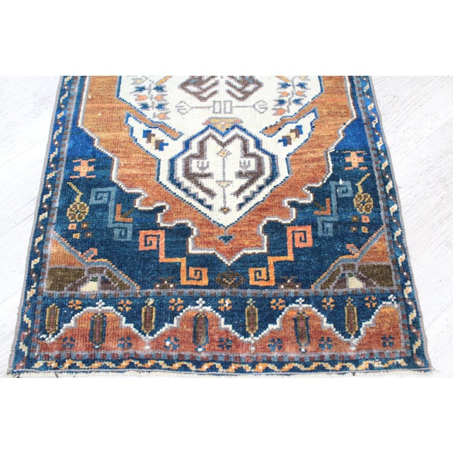 Textile Mini Turkish Rug - 21"x43" For Sale - Image 7 of 10