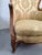 Brown Rococo Style Wingback Armchairs, 1920s, Set of 2 For Sale - Image 8 of 17