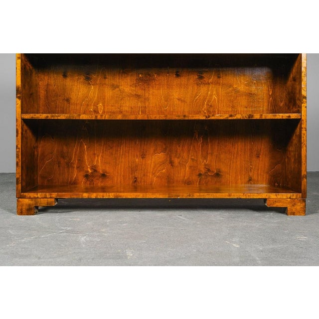 Art Deco Bookcase in Birch For Sale - Image 10 of 15