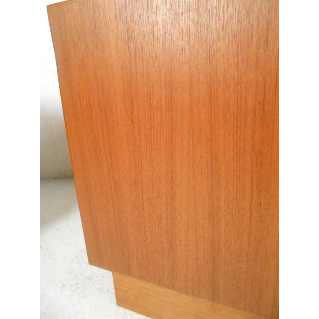 Mid-Century Modern Style Teak Nightstands For Sale - Image 12 of 13