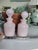 Early 20th Century Pair of French Pink Opaline Perfume Bottles With Original Stopper For Sale - Image 11 of 12