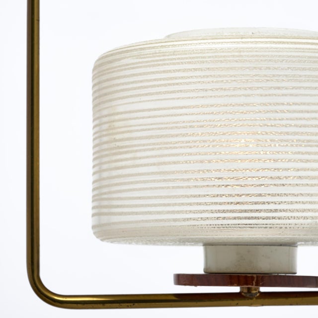 Period Mid-Century Modern, Danish Petite Chandelier For Sale In Austin - Image 6 of 9