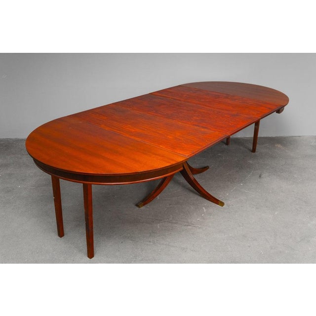 English Style Dining Table in Solid Beech For Sale - Image 17 of 18