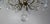 French Crystal Beaded 8-Arm Chandelier, 20th Century For Sale - Image 11 of 12