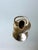 1960s 14k Gold Diamond Starburst Dome Ring With Celestial Modernist Design, Size 6.5 For Sale In New York - Image 6 of 8