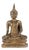 Seated Buddha, 18th Century-19th Century, Bronze with Traces of Gilding For Sale