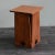 Mission Crafters and Weavers Mission Oak Tabouret Side Table -Michael's Cherry For Sale - Image 3 of 4