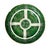Chinese Export "Green Fitzhugh" Porcelain Plates, Set of Three For Sale - Image 11 of 14