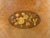 French Louis XV Style Walnut Tea Table With Removable Glass Tray & Floral Marquetry For Sale In San Francisco - Image 6 of 9