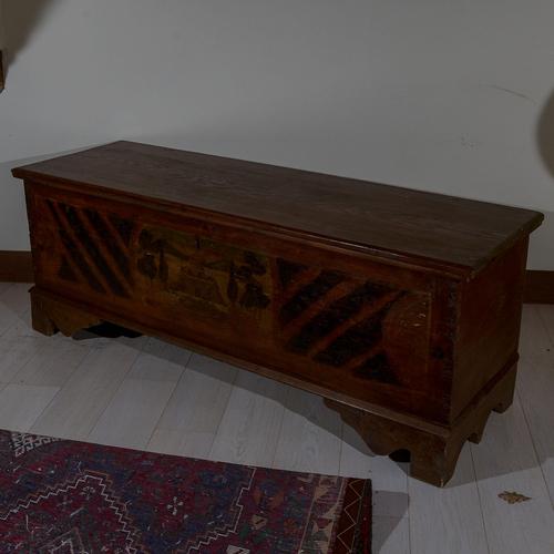 Painted Bench Case in Wood For Sale - Image 6 of 8