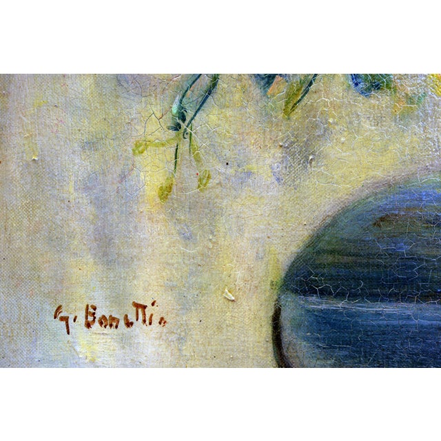 Early 21st Century Giovanni Bonetti, Blossoming Elegance, 2017, Oil on Canvas, Framed For Sale - Image 5 of 7