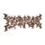 Marc Creates Mid Century Brutalist Metal Wall Sculpture For Sale
