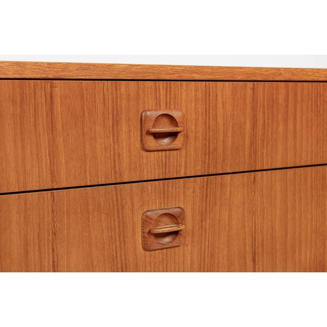 Danish Mid-Century Modern Teak 6-Drawer Dresser or Chest, 1960s For Sale - Image 10 of 14