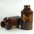 Bitossi Brown and Gilt Ceramic Vases attributed to Aldo Londi for Bitossi, Italy, 1960s, Set of 2 For Sale - Image 4 of 11