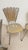 1960s Vintage Fan-Back Dining Chairs with Beige Leatherette Upholstery, 1960s, Set of 6 For Sale - Image 5 of 18