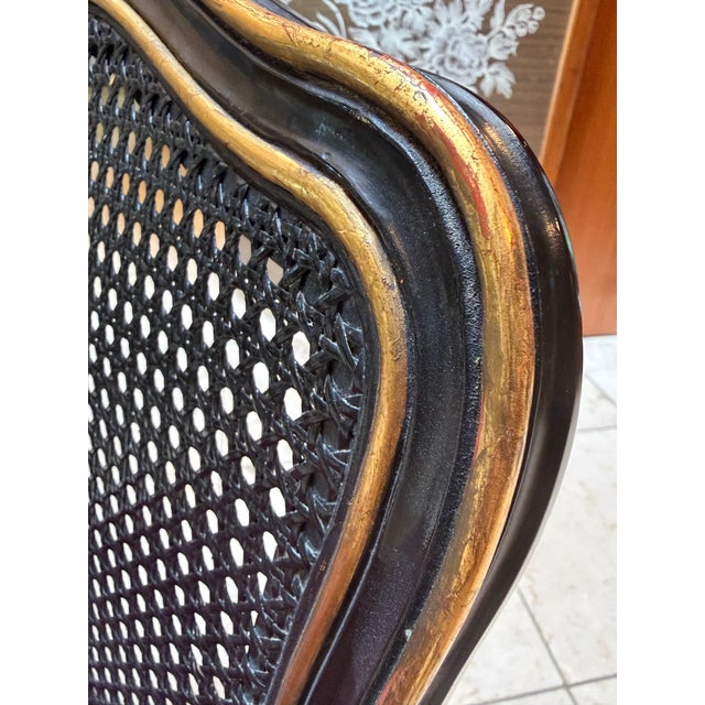 Mid-20th-Century Louis XV–style Armchair by John Widdicomb Co. Of Grand Rapids, Michigan, Retaining Its Original Manufacturer’s Identification. For Sale - Image 12 of 12
