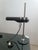 Very beautiful and rare designer desk lamp, model 603 by M. Marca. Spain, 1970s. Black lacquered metal and chrome-plated...