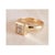 Vintage 14ct Yellow Gold Princess-Cut Diamond Four-Stone Ring, 1960s For Sale - Image 11 of 18