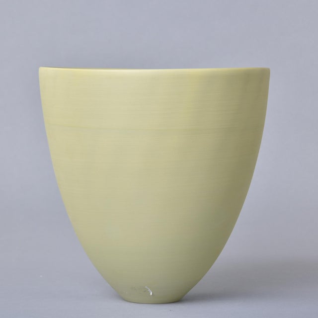 Medium Rina Menardi Light Pistachio Cup Shape Bowl For Sale - Image 4 of 8