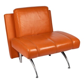 Leather Armchair from Moroso For Sale