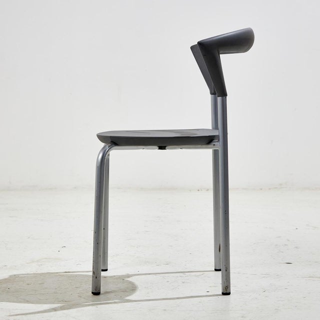 Metal Opus Chair by Pelikan Design for Bent Krogh For Sale - Image 7 of 18