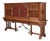 20th Century Baroque Carved Sideboard, Spain, 1950 For Sale