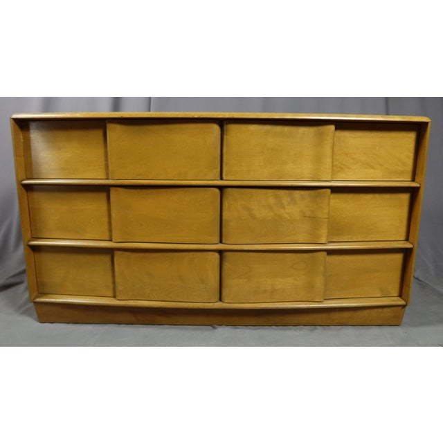 Vintage Chest of Drawers in Beech For Sale - Image 6 of 12