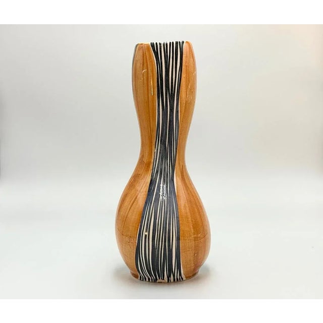Mid-Century No 244 Faience Vase by Wit Płażewski, 1960s For Sale - Image 10 of 10