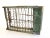 Boho Chic Antique Handmade Wood & Wire Cage For Sale - Image 3 of 4