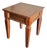 Late 20th Century Georgian Revival Mahogany End Side Accent Lamp Table in the Style of Baker Henredon Drexel Heritage For Sale