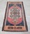 Vintage Turkish Rug 2x4 Pink Navy Hand Knotted Small Area Mat Accent Rug Doormat For Sale - Image 6 of 12