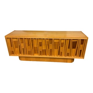 1970s Canadian Brutalist Mid Century Modern Credenza For Sale