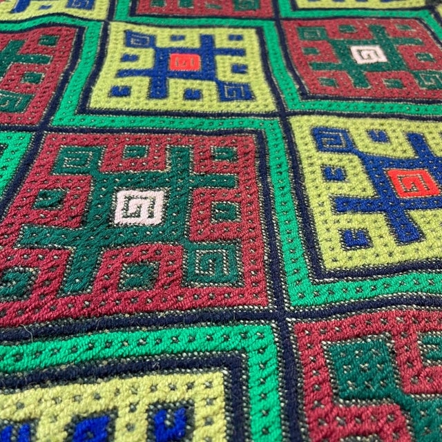 Small Turkish Traditional Kilim Rug For Sale - Image 10 of 11