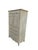 Antique White 1990s Ethan Allen Country French Linen Chest Armoire Dresser Chifforobbe White Wood For Sale - Image 8 of 15