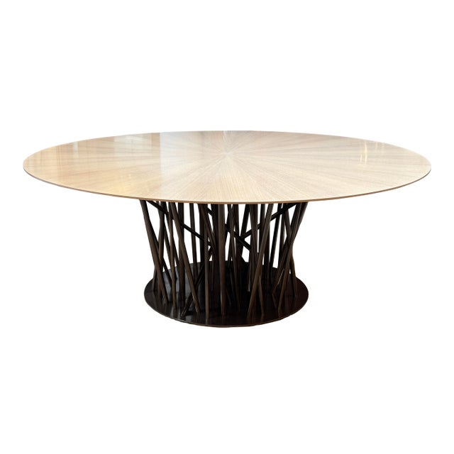 Ted Boerner Ultra Modern Dining Table, 77 Inches For Sale