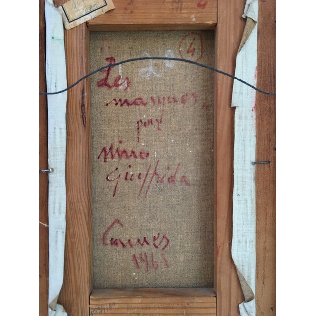 Original Vintage French Child Portrait, 1961 For Sale In Boston - Image 6 of 8