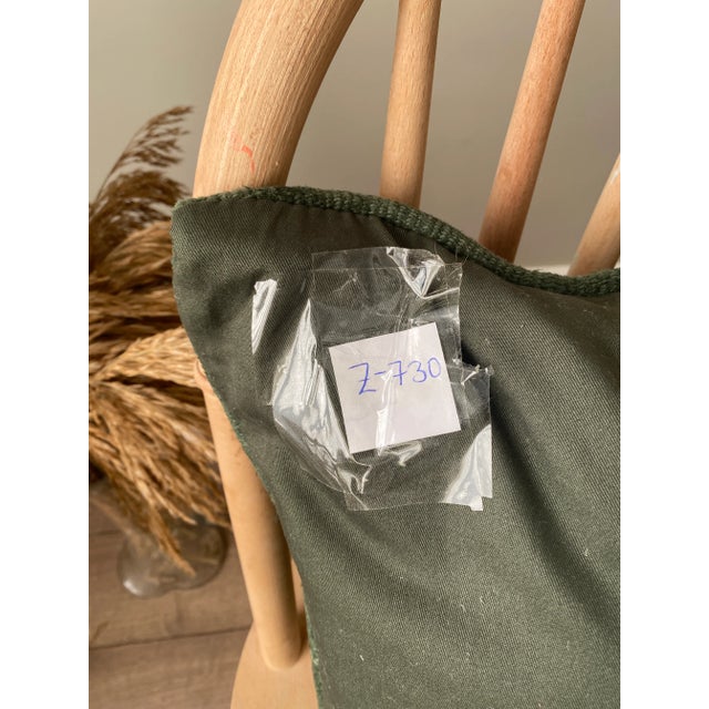 Vintage Turkish Patchwork Hemp Pillow Cover For Sale - Image 6 of 7