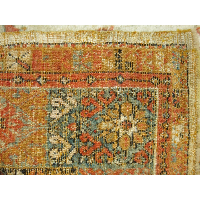 Contemporary Ivory Antique Angora Wool 19th Century Turkish Oushak Rug For Sale - Image 3 of 6