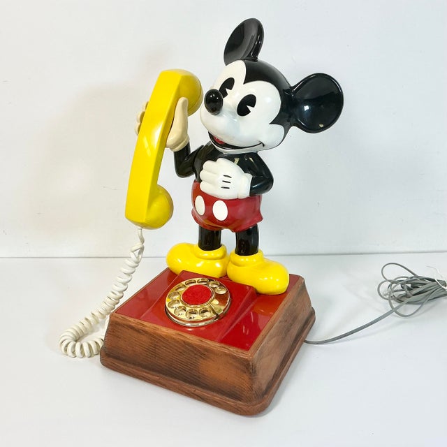 In 1976 Walt Disney Productions released this iconic Mickey Mouse Rotary Telephone via AT&T’s “Design Line”. This is a...
