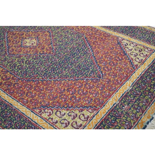 Antique Turkish Tribal Rug 3' x 4'7'' For Sale In New York - Image 6 of 10