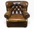 Ralph Lauren Vintage Ralph Lauren Writer's Chair and Ottoman, 2000s For Sale - Image 4 of 9