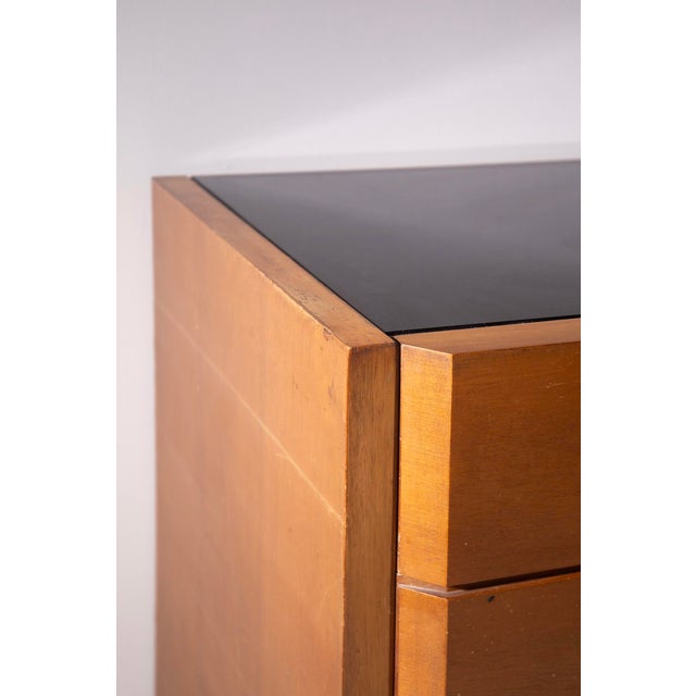 Brown Brass Chests of Drawers by Luigi Caccia Dominioni, 1950s, Set of 2 For Sale - Image 8 of 11