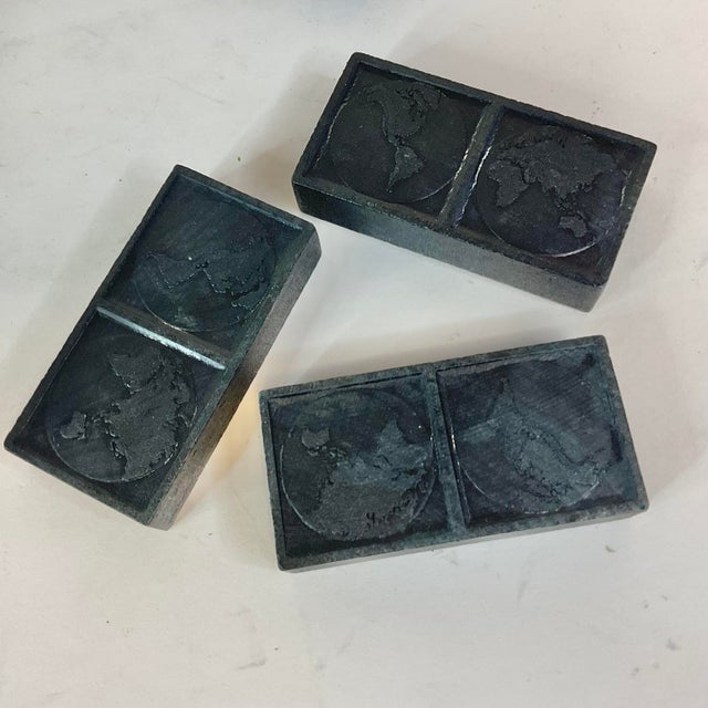 Plastic 1950s Mid-Century Boho Chic Dominos Game Pieces - Complete Set of 28. For Sale - Image 7 of 7